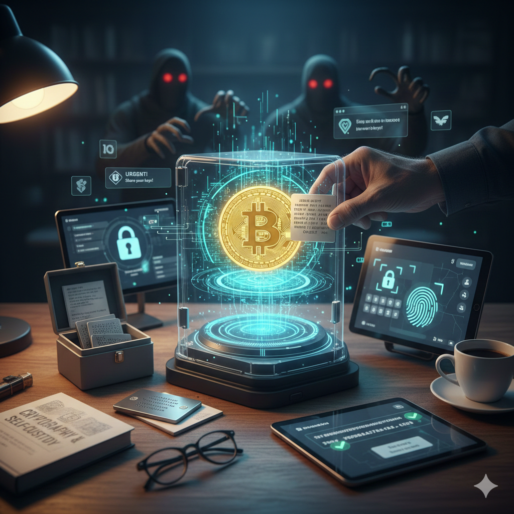 Image: Comment sécuriser son wallet Bitcoin : les bonnes pratiques à connaître absolument Image de couverture pour l'article: Comment sécuriser son wallet Bitcoin : les bonnes pratiques à connaître absolument